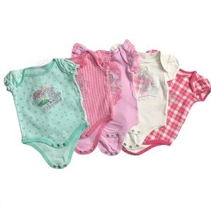 Apple Bottoms Baby Phat Girls Onsies 0-3 months